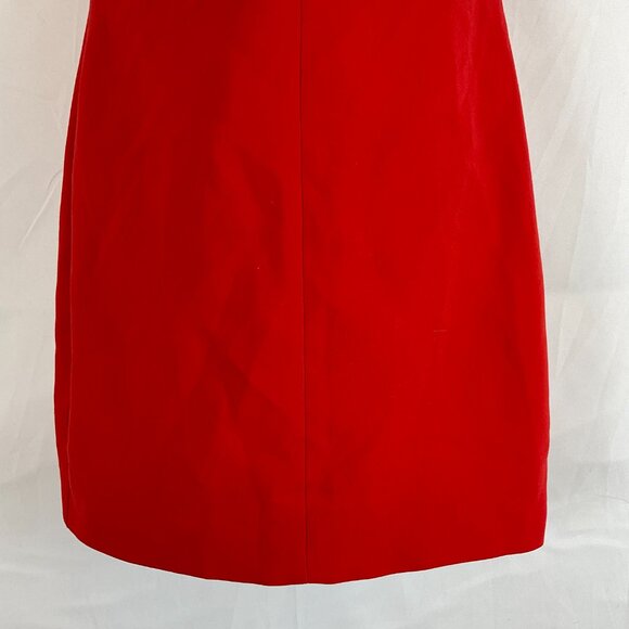 Likely Mini Dress 2 Red Spaghetti Two Strap Crossover - Picture 4 of 9